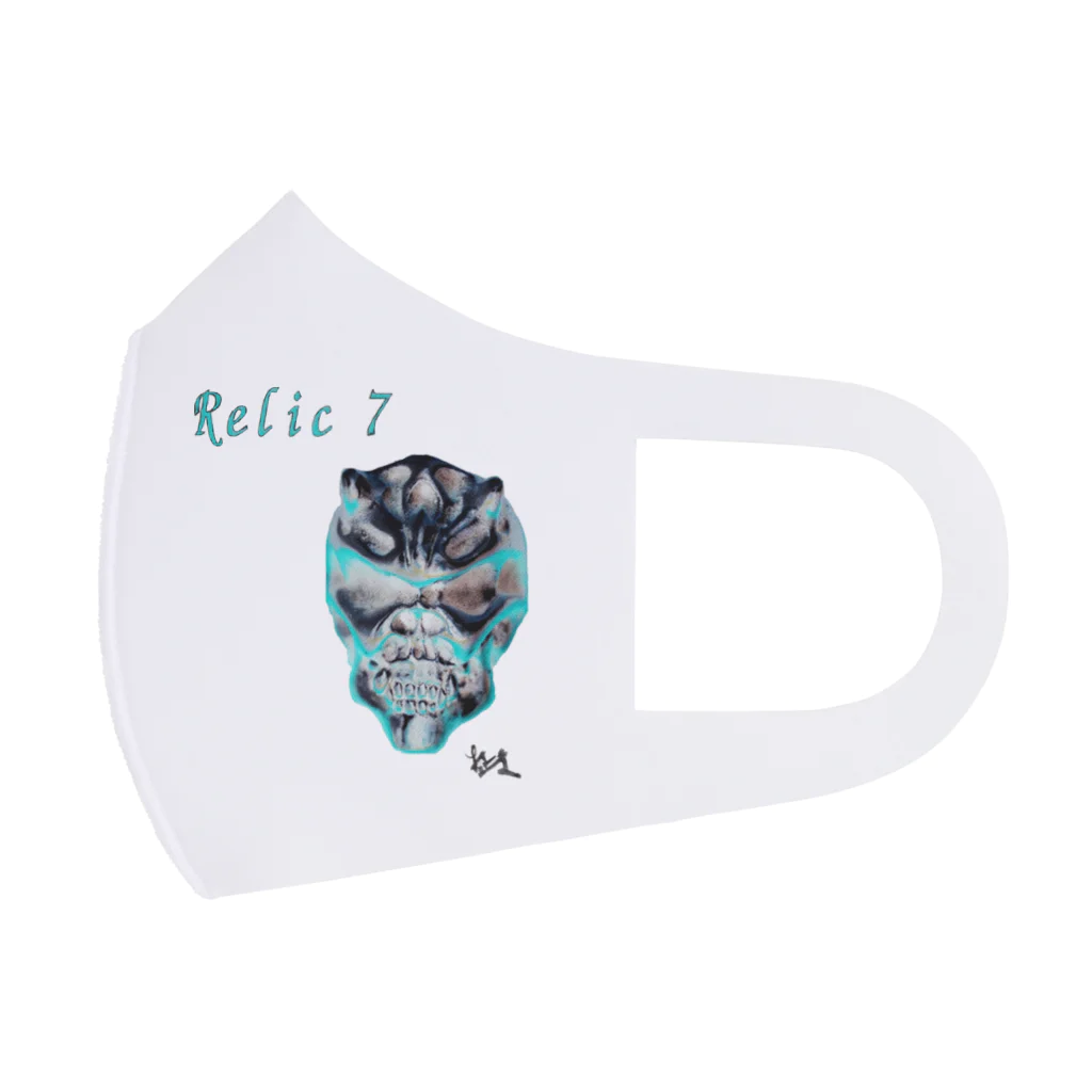 Relic7のRelic 7　二角鬼スカル Face Mask