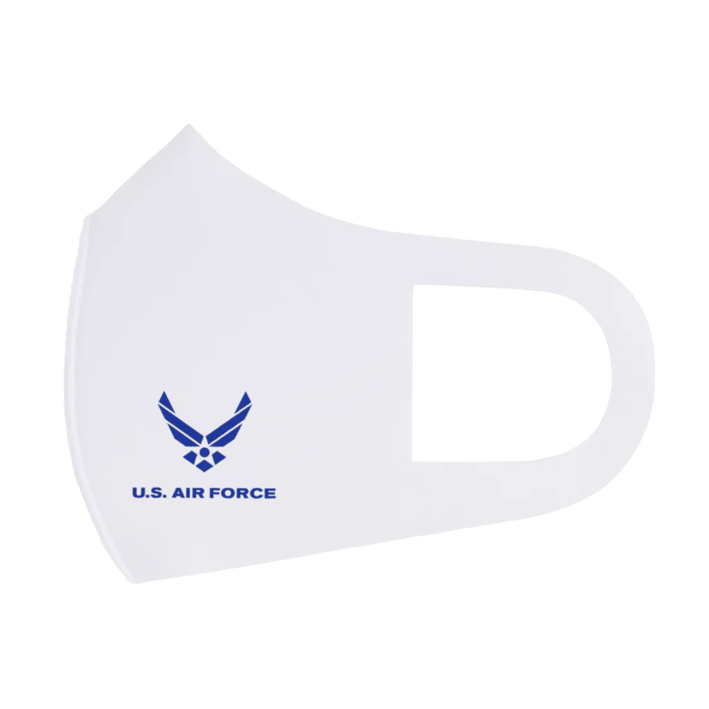 rikunosukeshopのU.S.A.F ロゴ　アイテム Face Mask