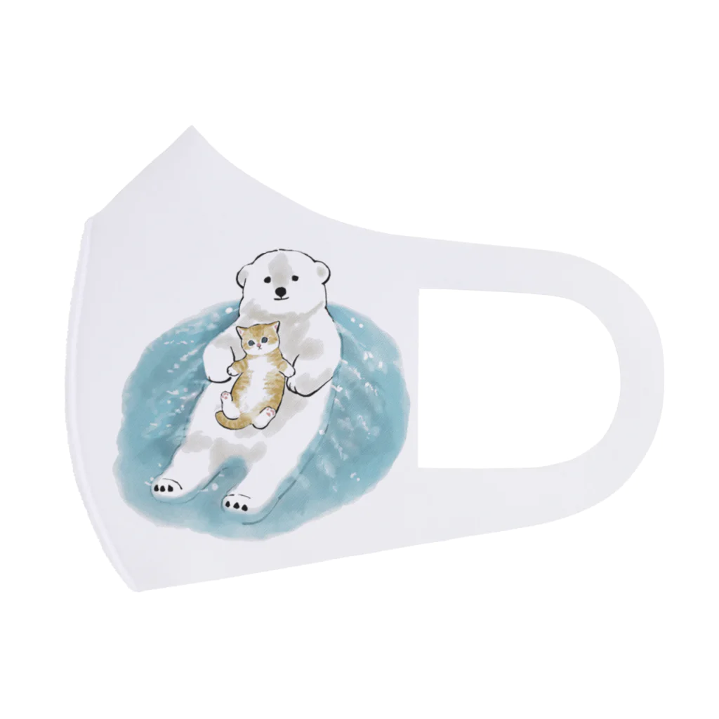 mofusandの愛の漂着時 Face Mask