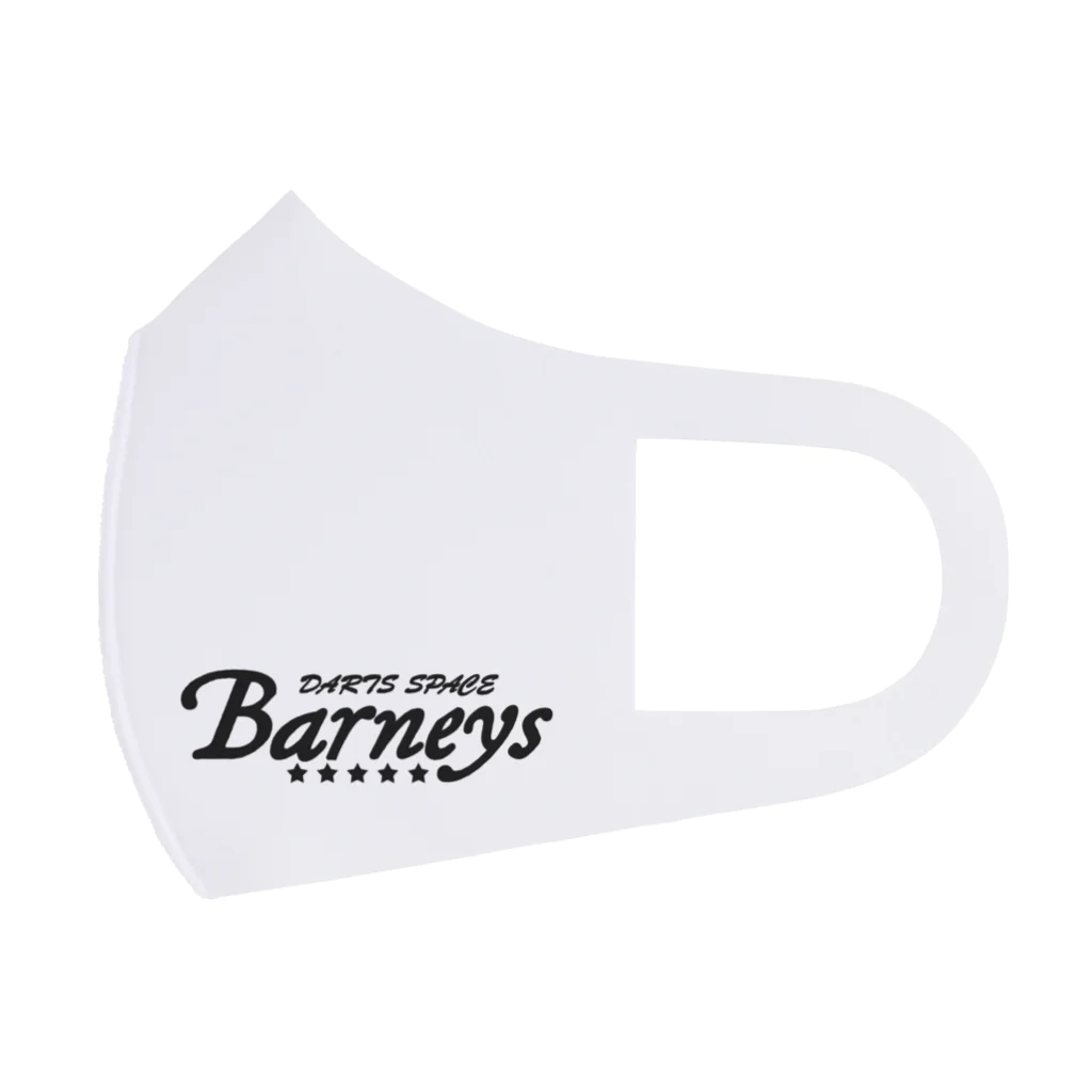 DARTS SPACE Barneysの新ロゴ大 Face Mask