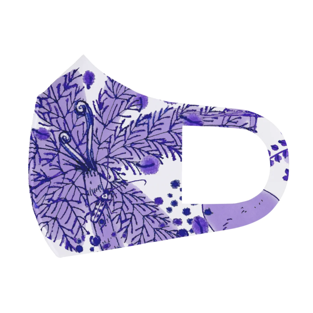 nonaの奄美の森楕円タイプ フルグラフィックマスク