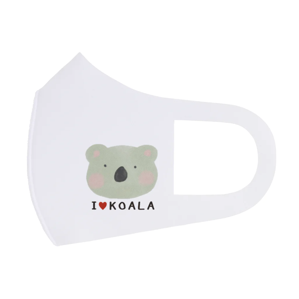 イラストレーター yasijunのＩはーとＫＯＡＬＡ フルグラフィックマスク