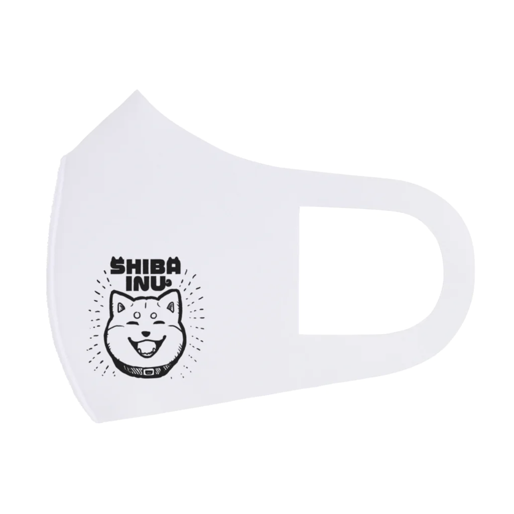 key-DesignのSHIBA INU Face Mask