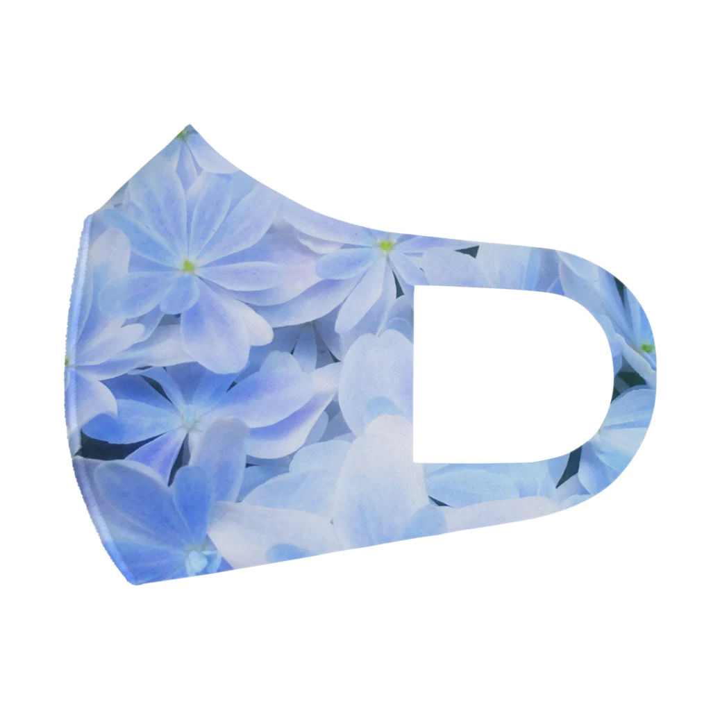 (U・∞・U)の紫陽花 フルグラフィックマスク