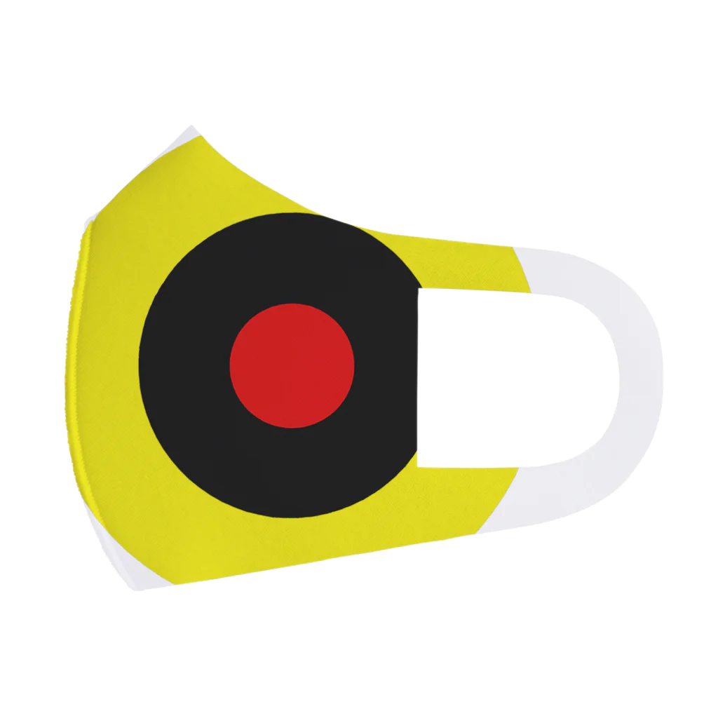 CORONET70のサークルa・黄・黒・赤 フルグラフィックマスク