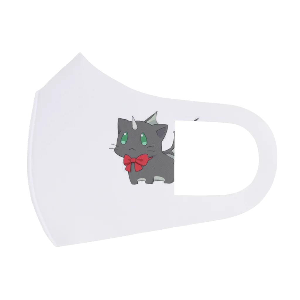 ユウ@にゅーたいぷな猫のにゃんドラ｢ノック｣｣ フルグラフィックマスク