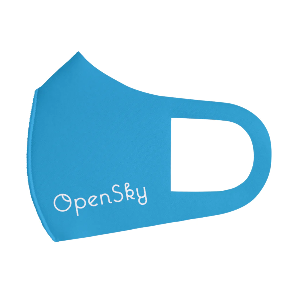 PetWORKs SUZURI ShopのOpenSky LOGO フルグラフィックマスク