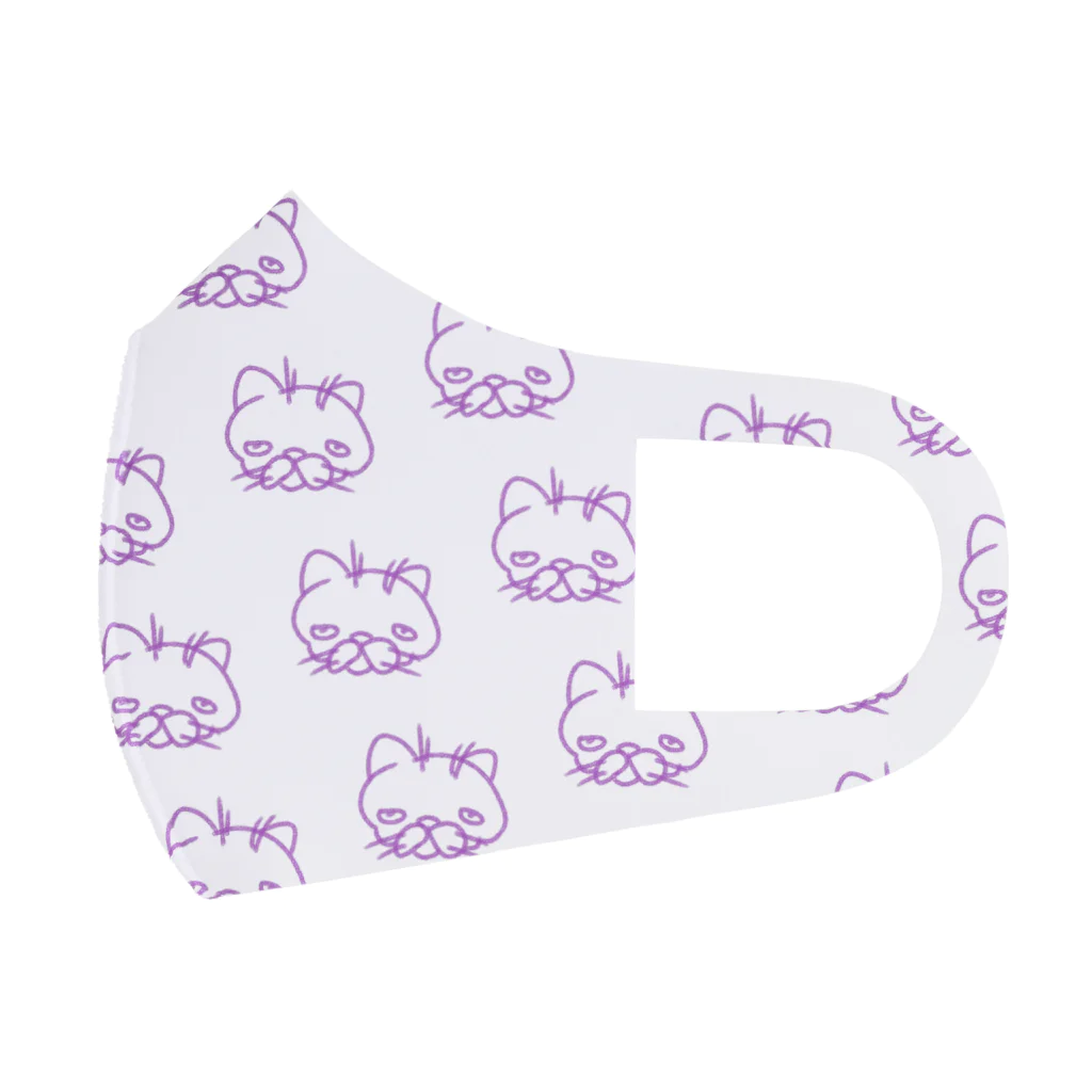 ToBi☆BeGu shopのぷりちーなネコちゃんが沢山 フルグラフィックマスク
