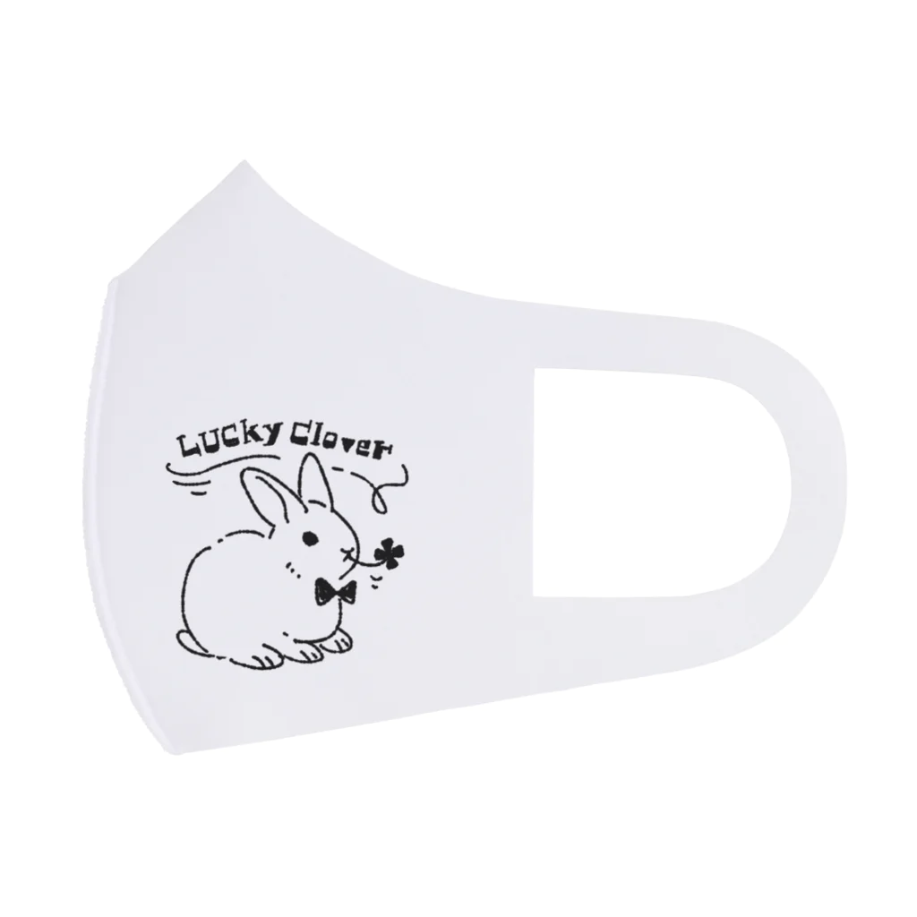 key-DesignのLucky clover Face Mask