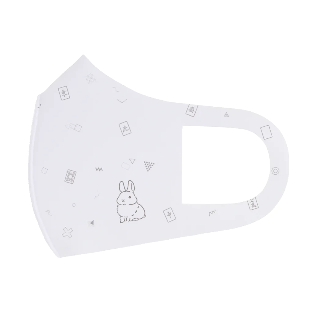 ゆるもたやのHOUTONのうさぎちゃん Face Mask