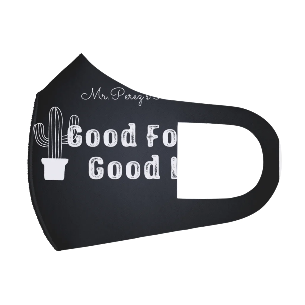 Mr.Perez’s RoomのGood Food, Good Life! フルグラフィックマスク
