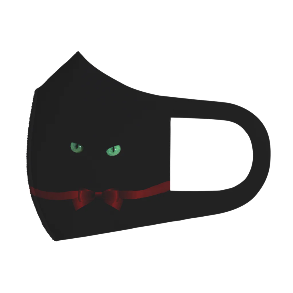 猫まる茶屋のあずき店長のマスク 풀 그래픽 마스크