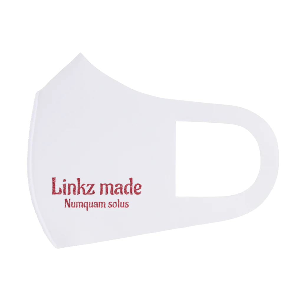 Linkz_madeのロゴ3 Face Mask