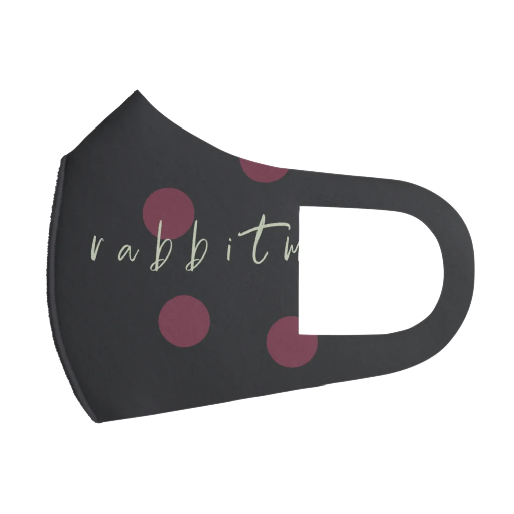 rabbit madeのドットrabbit made Face Mask