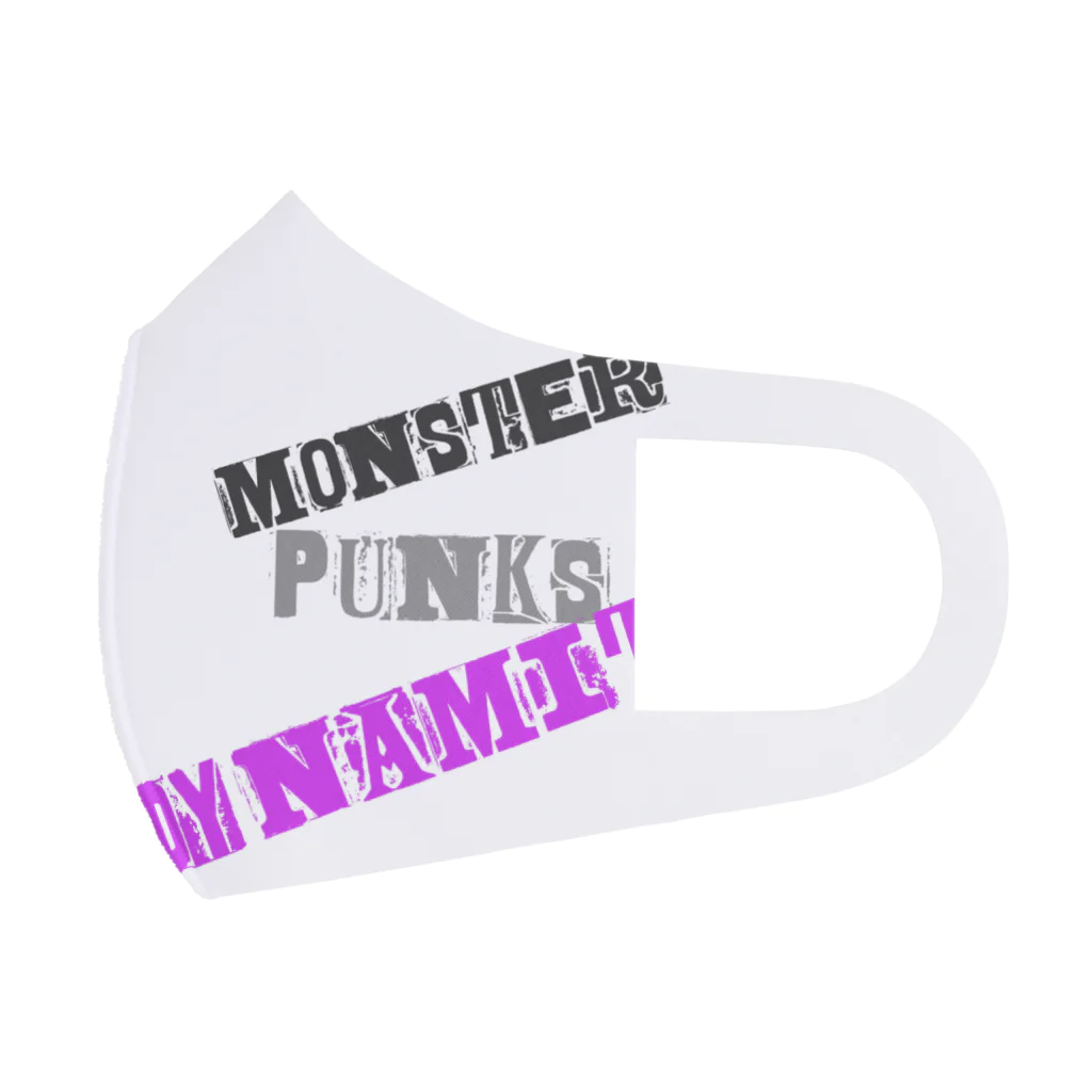 Monster Punks Dynamiteのpainted Face Mask