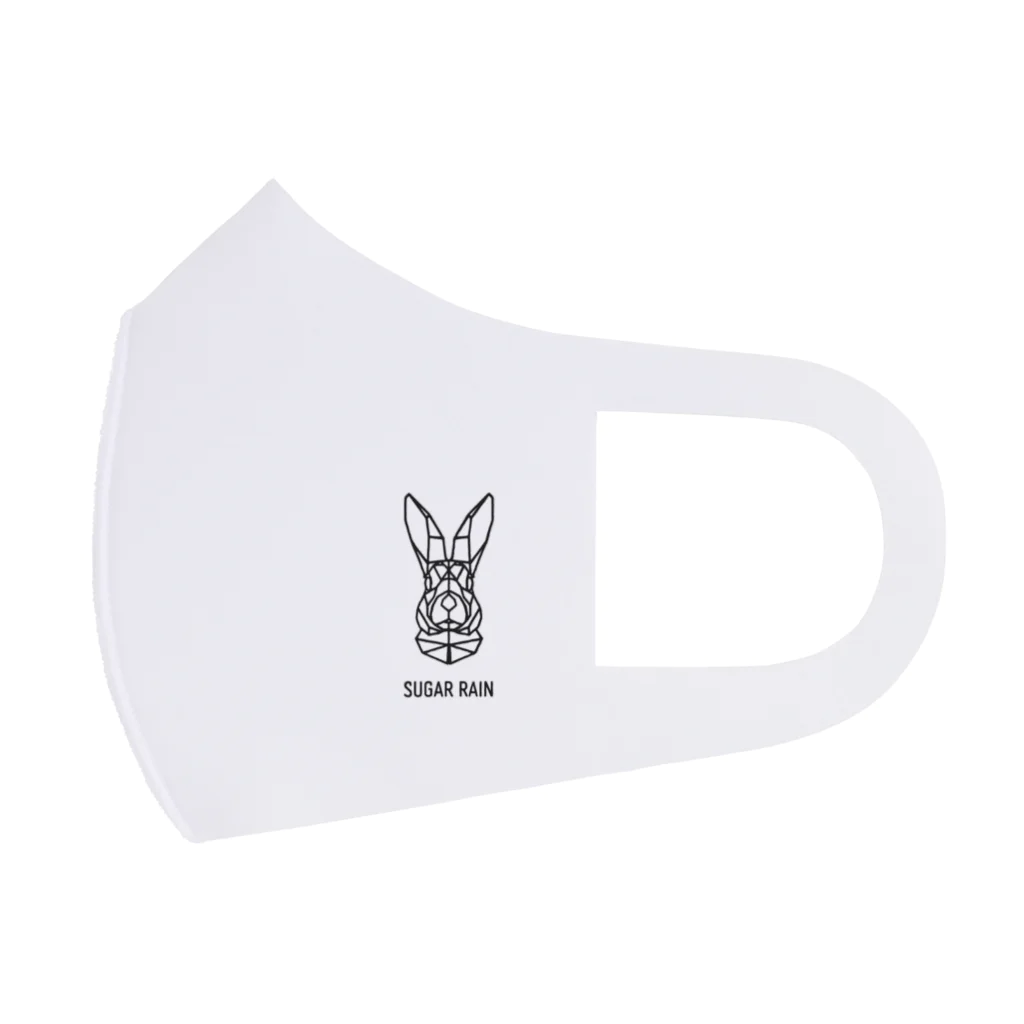 SRGのSugar Rain geometric rabbit Face Mask