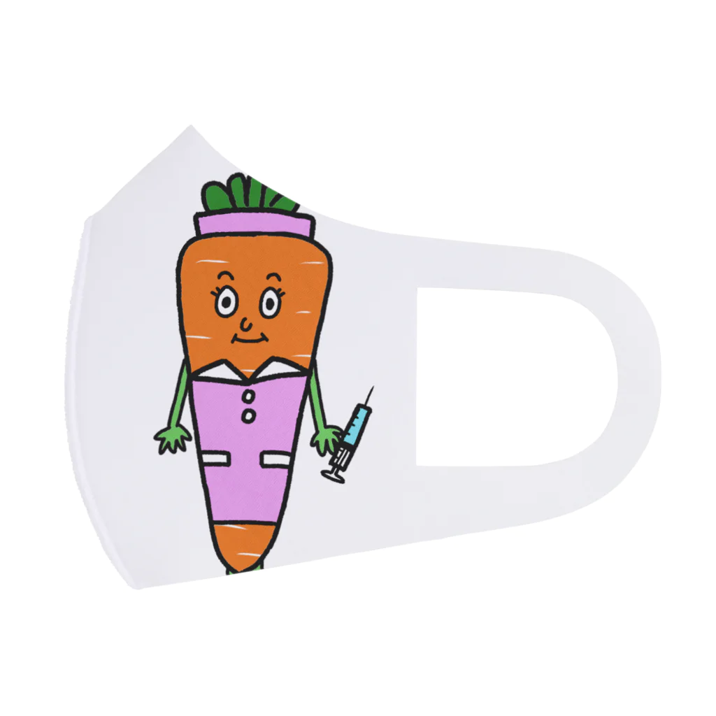 Let's Vegetablesのキャロル【Let's Vegetables】 フルグラフィックマスク