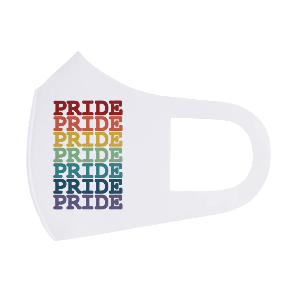 UNIQUE BOUTIQUEのRainbow Pride フルグラフィックマスク