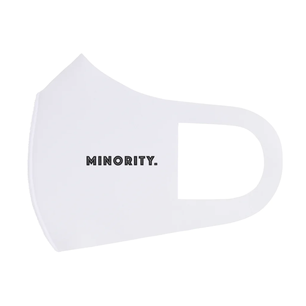 mincora.のMINORITY.　- black ver. 01 - Face Mask