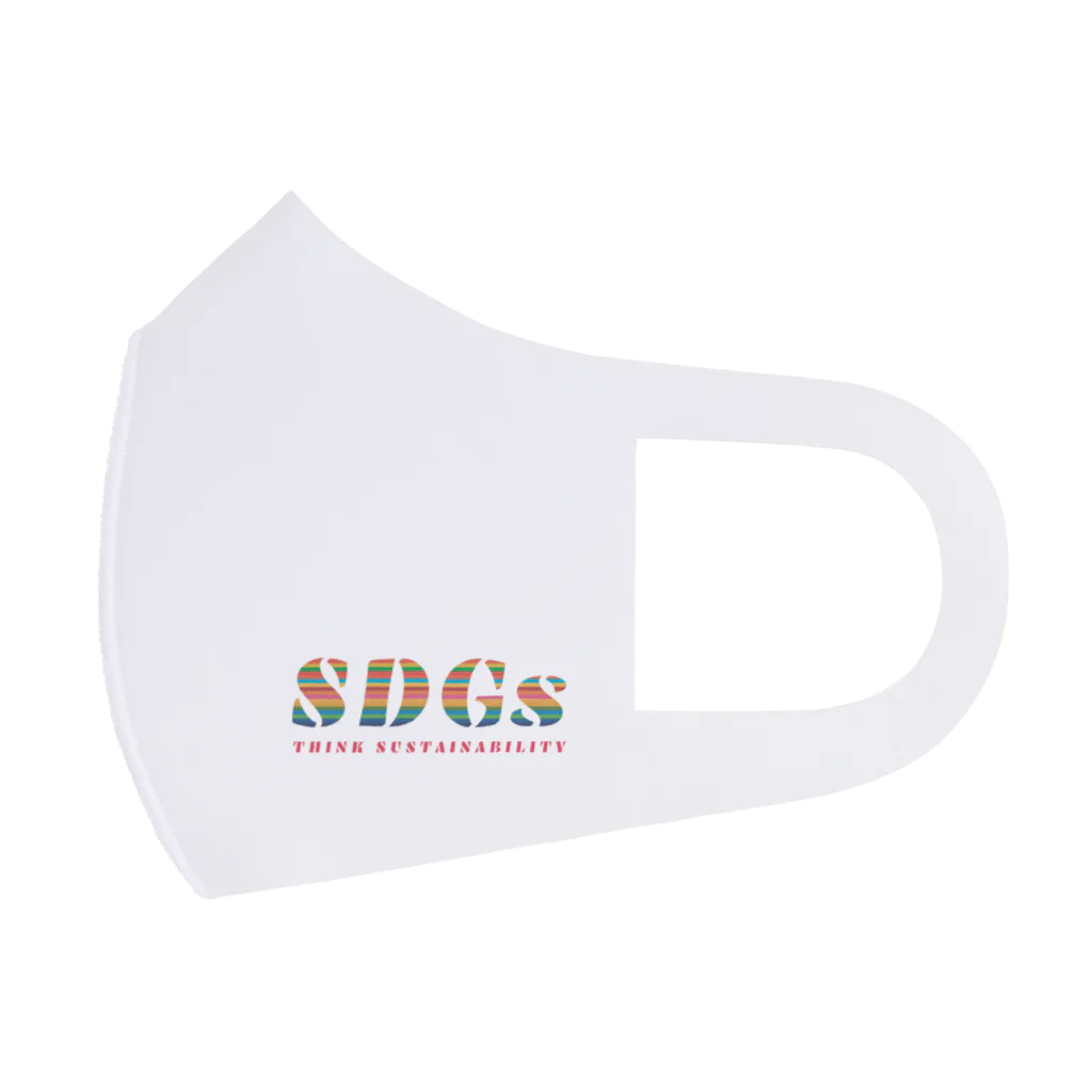 mincora.のSDGs - think sustainability Face Mask