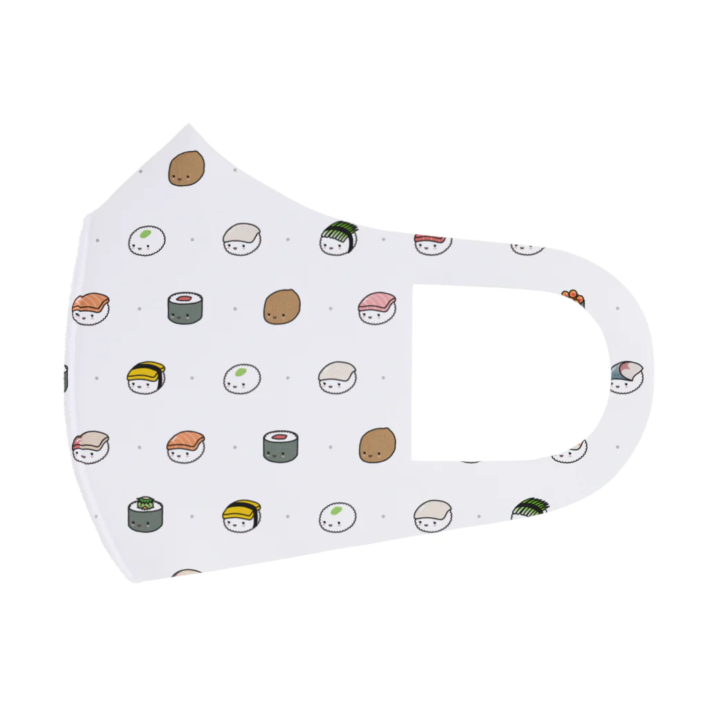 あわゆきの寿司ゆき大集合🍣🍣🍣 フルグラフィックマスク