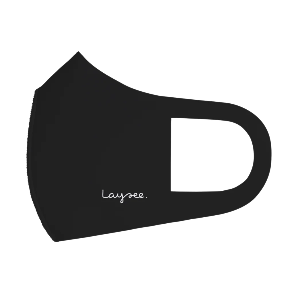 Layseeの隠し部屋のLayseeロゴ Face Mask