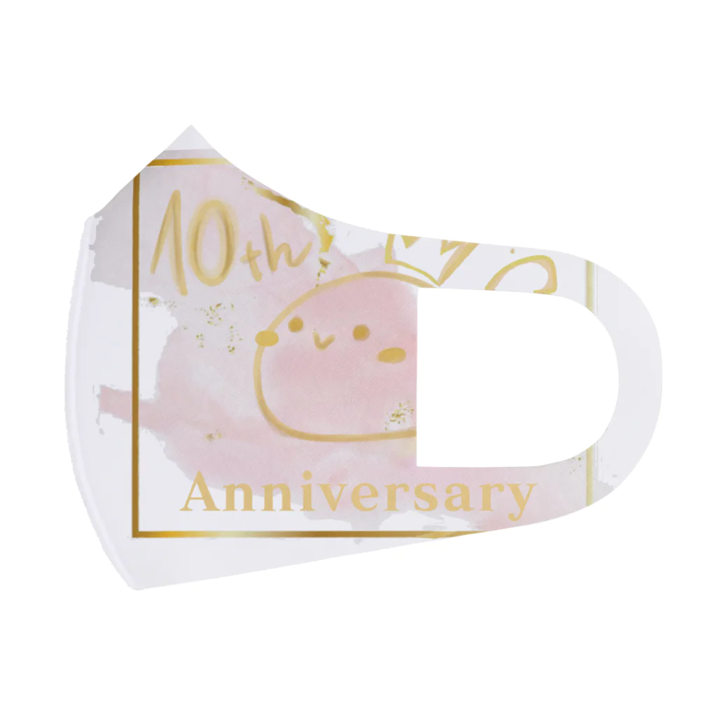 長尾ちえみ（Cawaii Complex）の10th Anniversary mesiko. フルグラフィックマスク