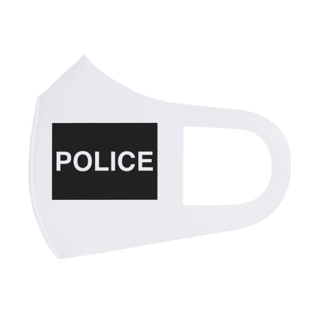 エージェントの警察応援POLICEマスク フルグラフィックマスク