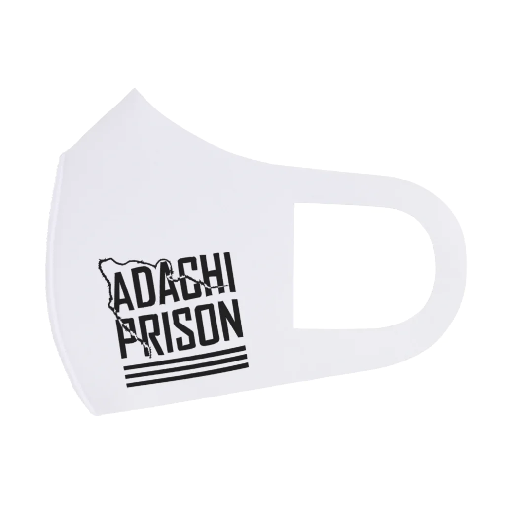 ayebee's experimental items SUZURI店のADACHI PRISON MASK フルグラフィックマスク