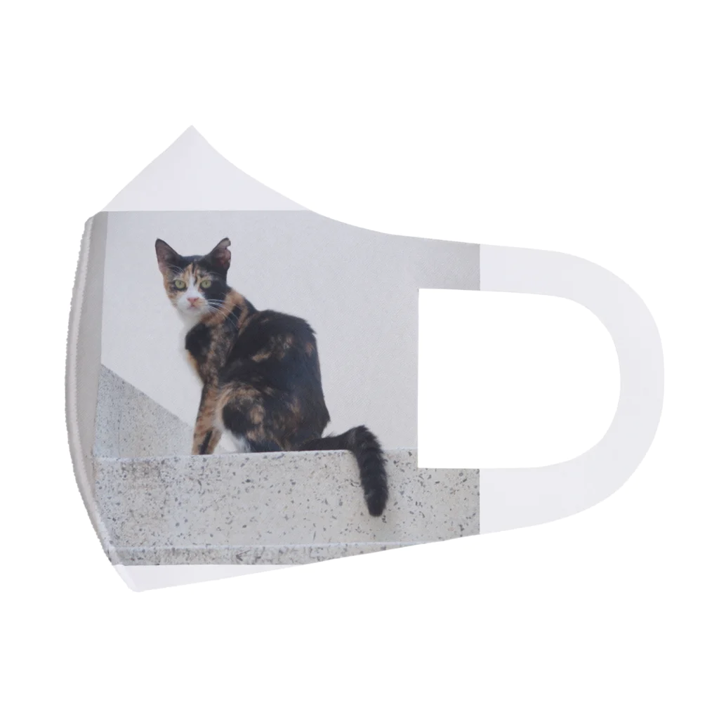 momoニャンカフェの猫好きの聖地、マルタ島の猫さん Face Mask