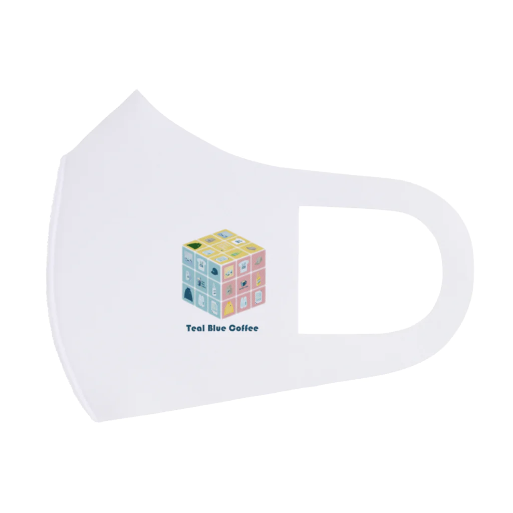 Teal Blue CoffeeのTealBlueItems _Cube COMPLETE Ver. フルグラフィックマスク