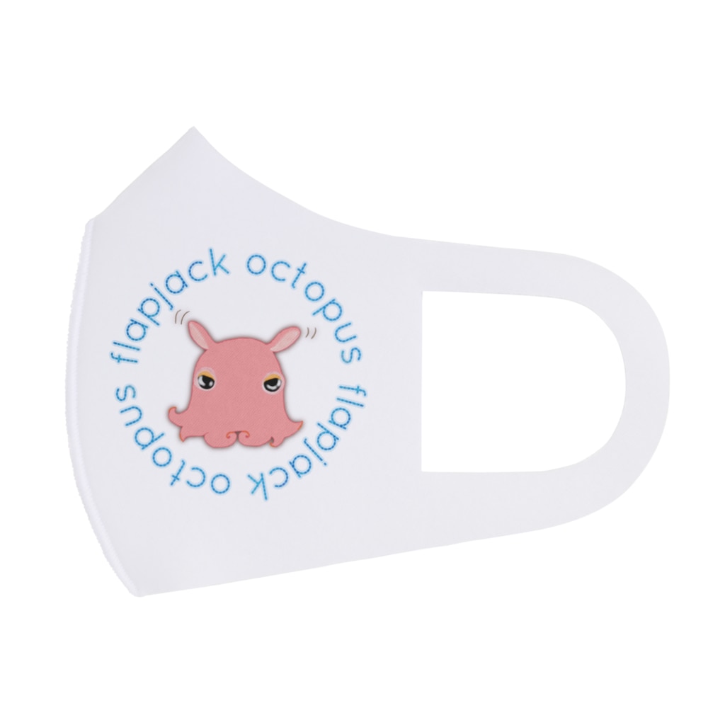 Flapjack Octopus メンダコ 英語バージョン Lalahangeul Konohana のフルグラフィックマスク通販 Suzuri スズリ