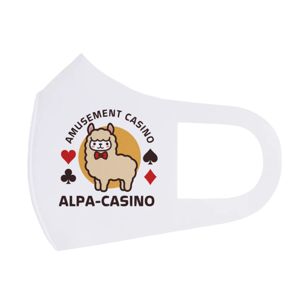 ALPA-CASINOのアルパカジノ フルグラフィックマスク