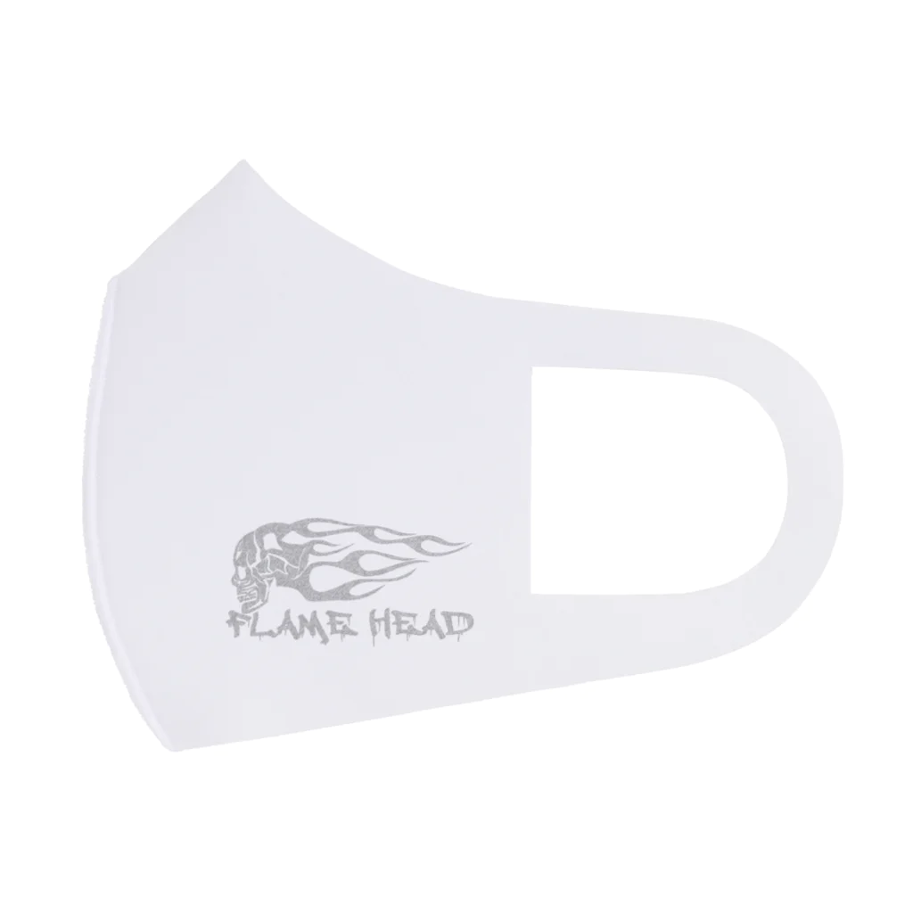 Ａ’ｚｗｏｒｋＳのFLAME HEAD WHT フルグラフィックマスク