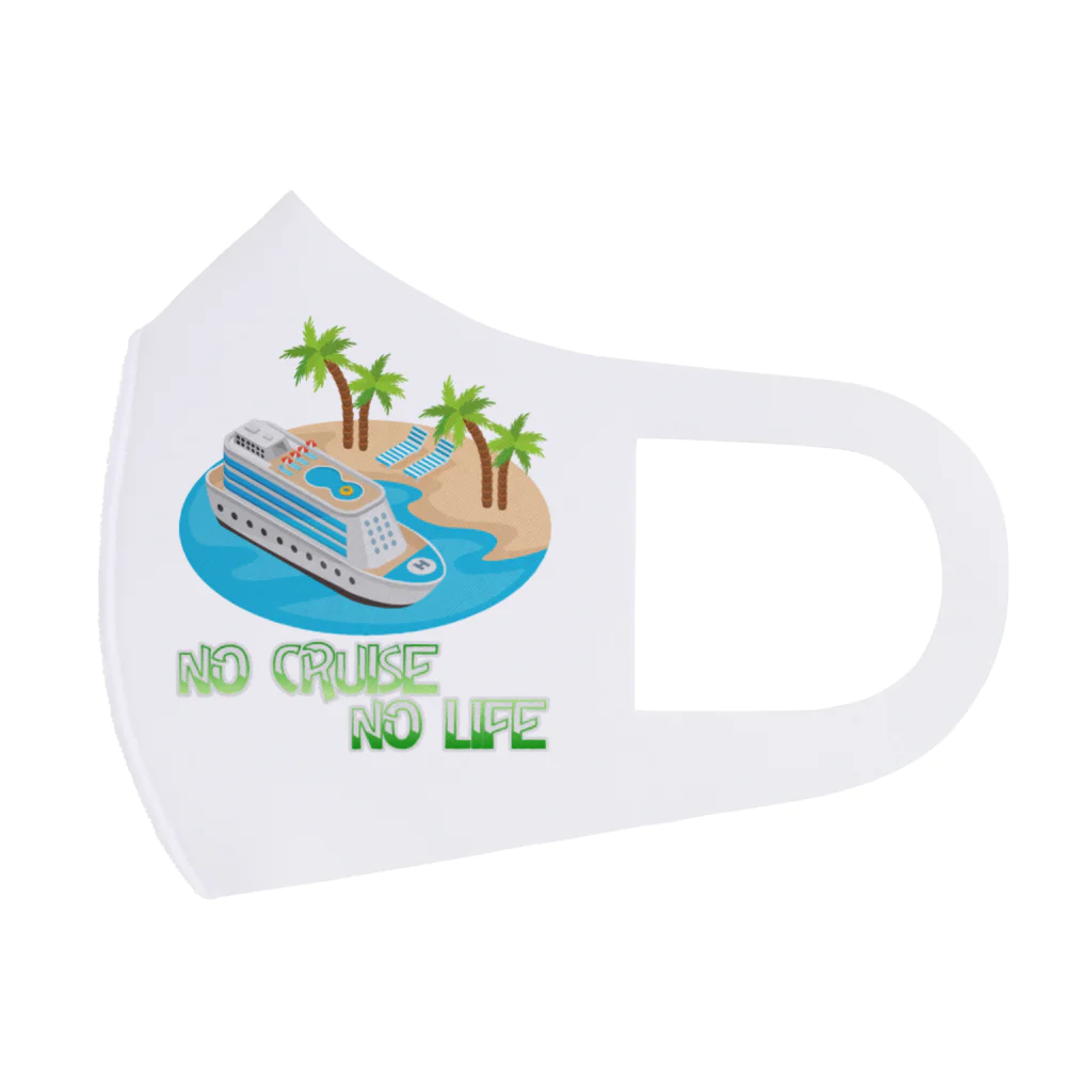 NO CRUISE NO LIFEのCruise Island フルグラフィックマスク