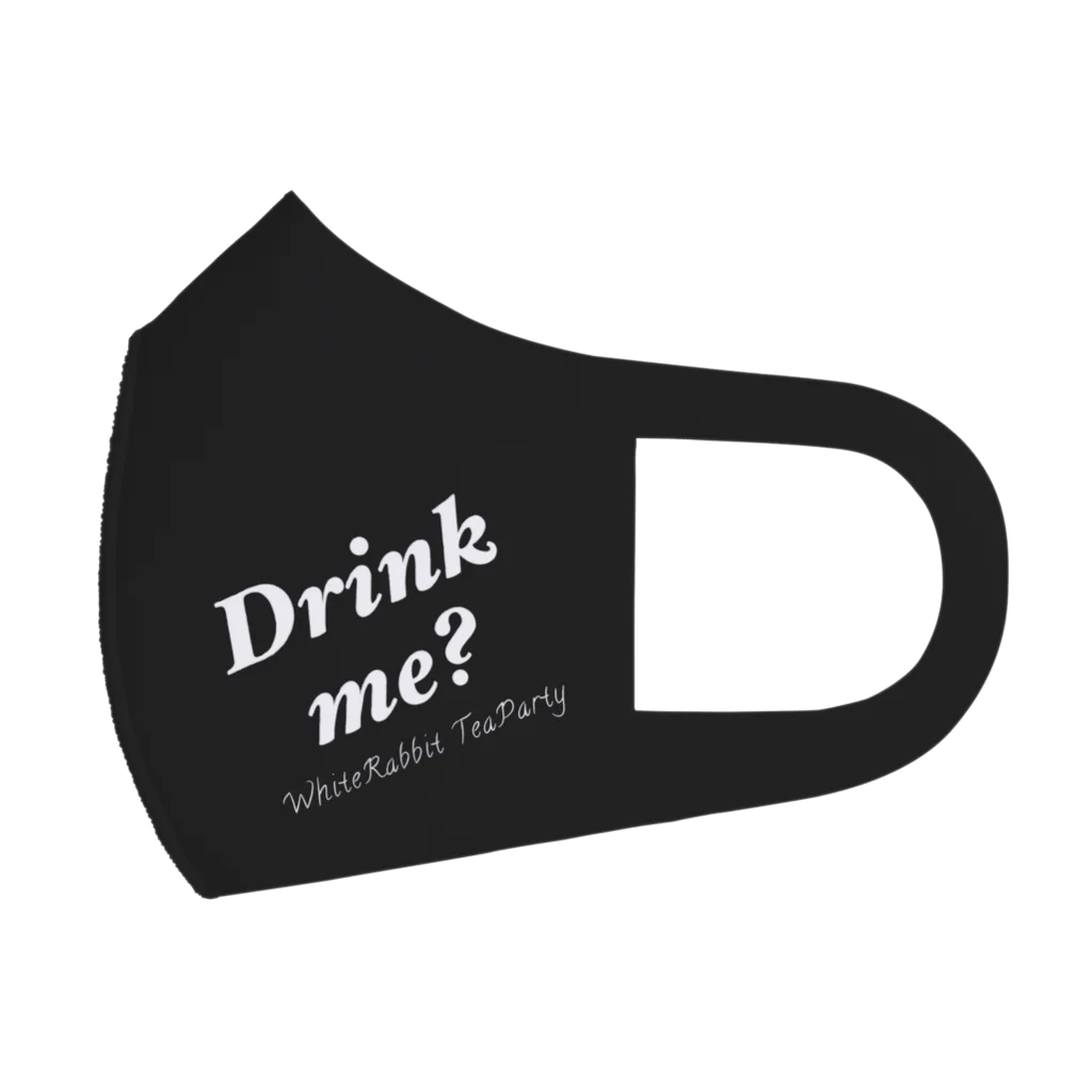 白うさぎのお茶会のDrink me? Face Mask