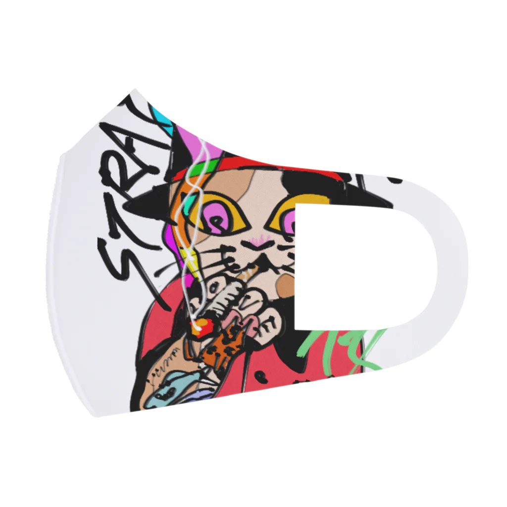 倭solのStray cat Face Mask