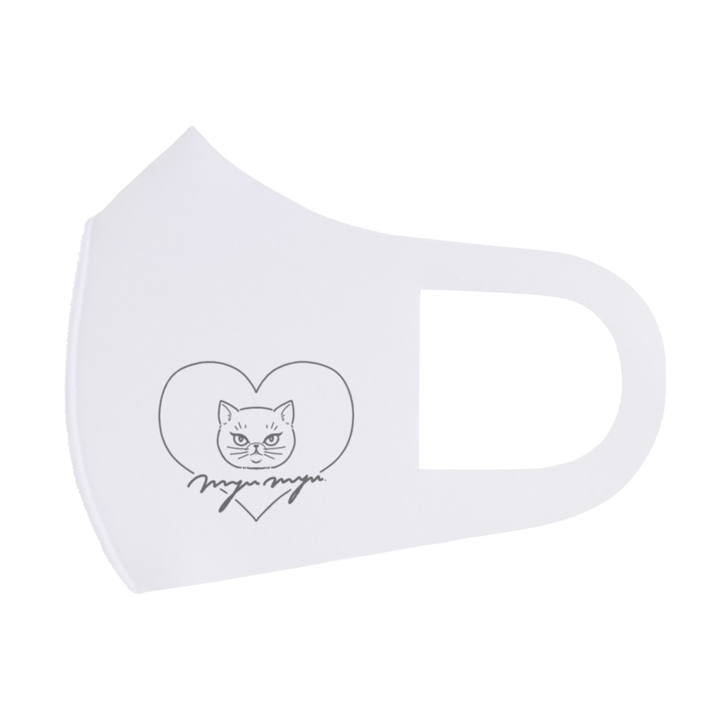 kima-maniのMyumyu tha cat Face Mask