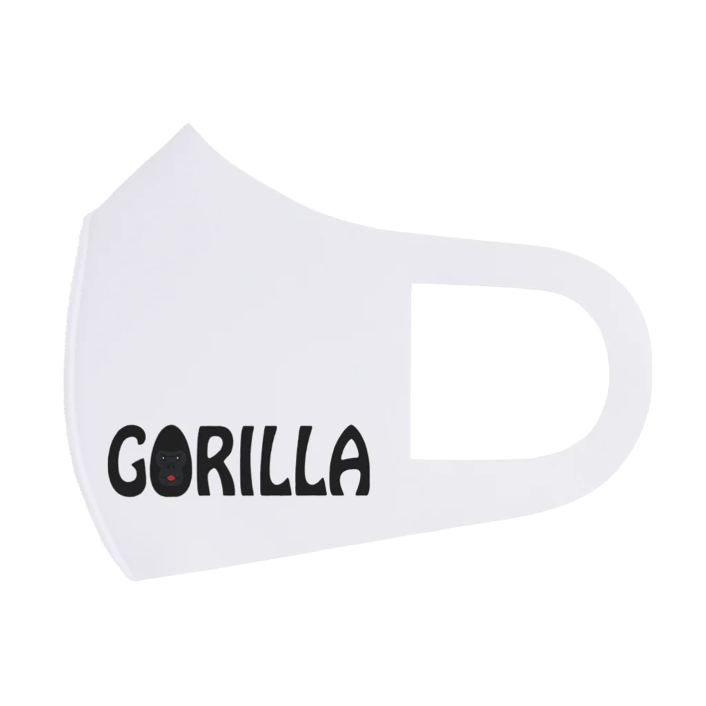 Ａ’ｚｗｏｒｋＳのGORILLA(英字＋１シリーズ) フルグラフィックマスク