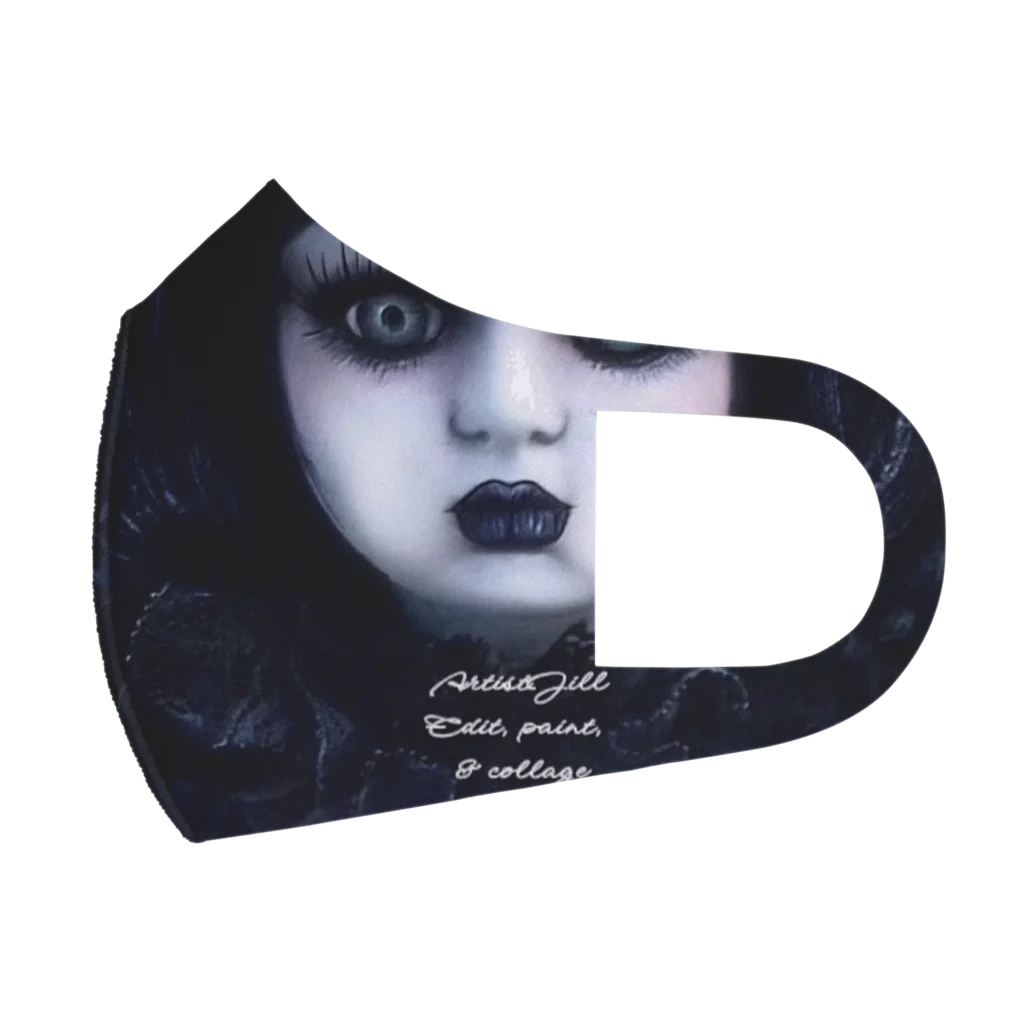 【ホラー専門店】ジルショップのDark Doll (縦長) Face Mask