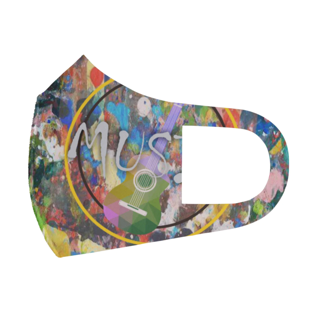 YuraTurtleのMUSIC フルグラフィックマスク