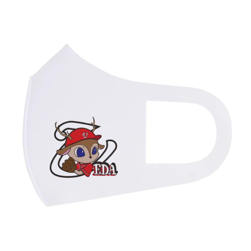【公式】上田硬式野球倶楽部のしかマル 公式グッズ フルグラフィックマスク