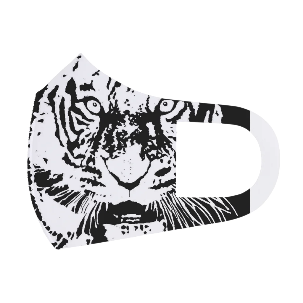 TIGER_LEEのブルース・リー先生 お気に入りの寅 🐯 Face Mask