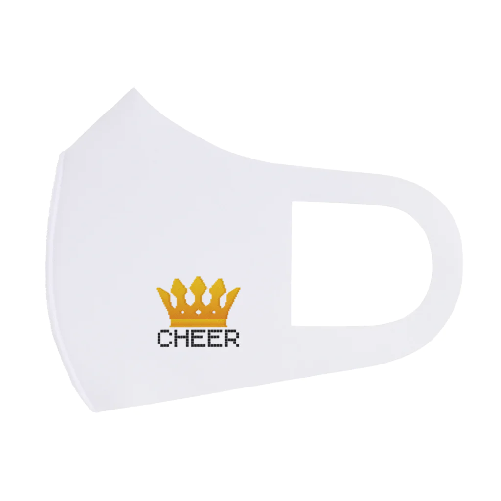 チアグッズショップ CHEER POINTのDOT CROWN CHEERシリーズB フルグラフィックマスク