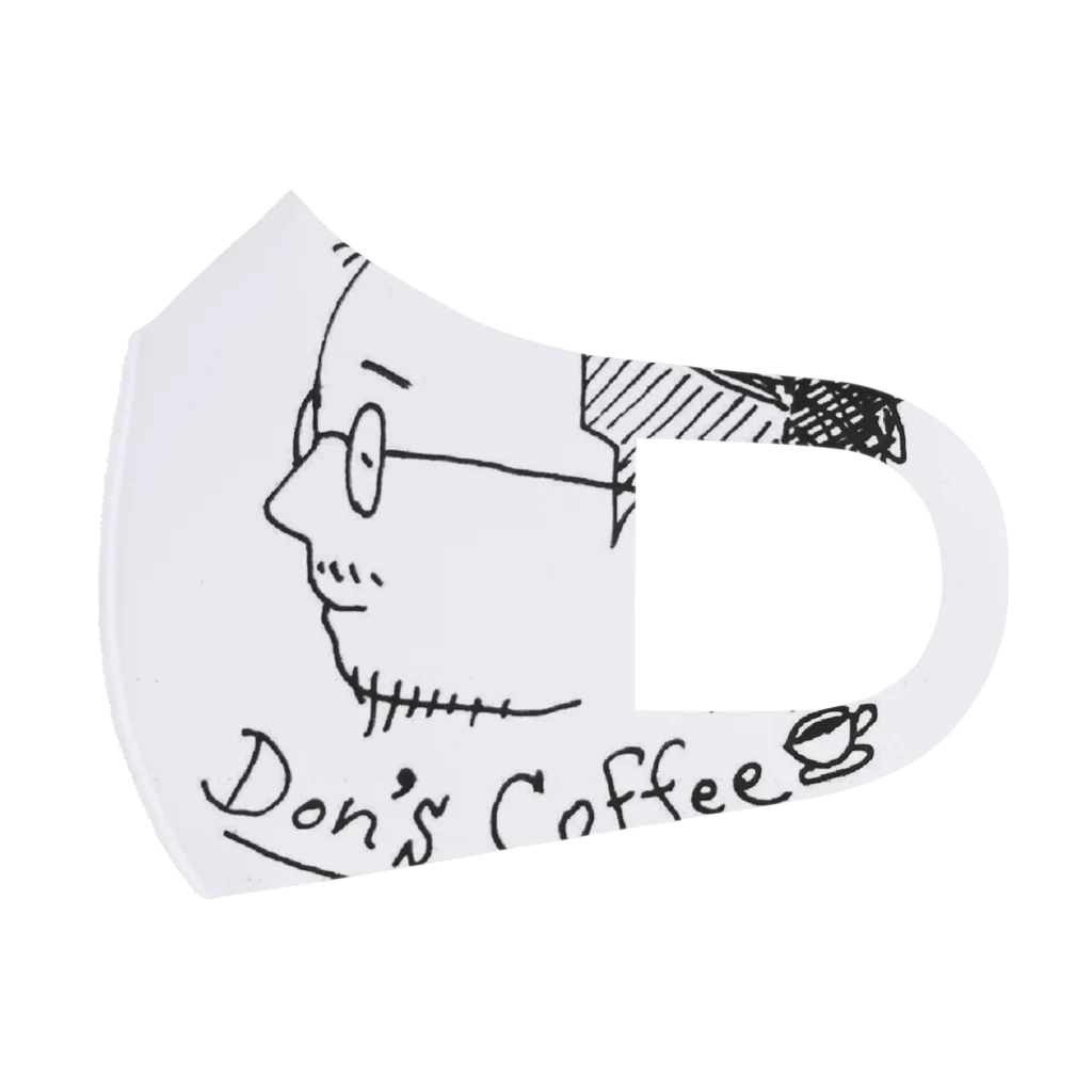 HaNaDoNのDon's Coffee フルグラフィックマスク