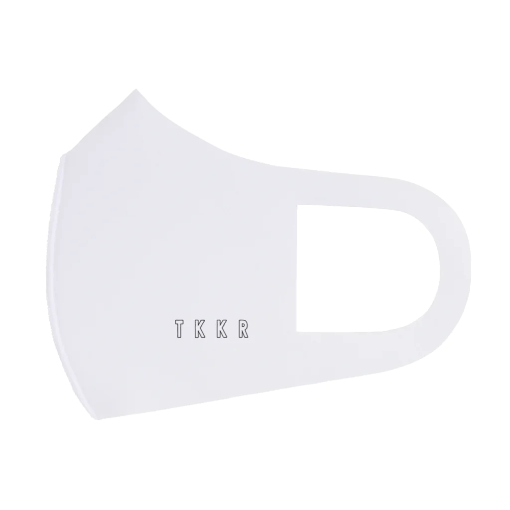 TKKR@中東の笛のTKKR@中東の笛 "Simple Logo" Face Mask