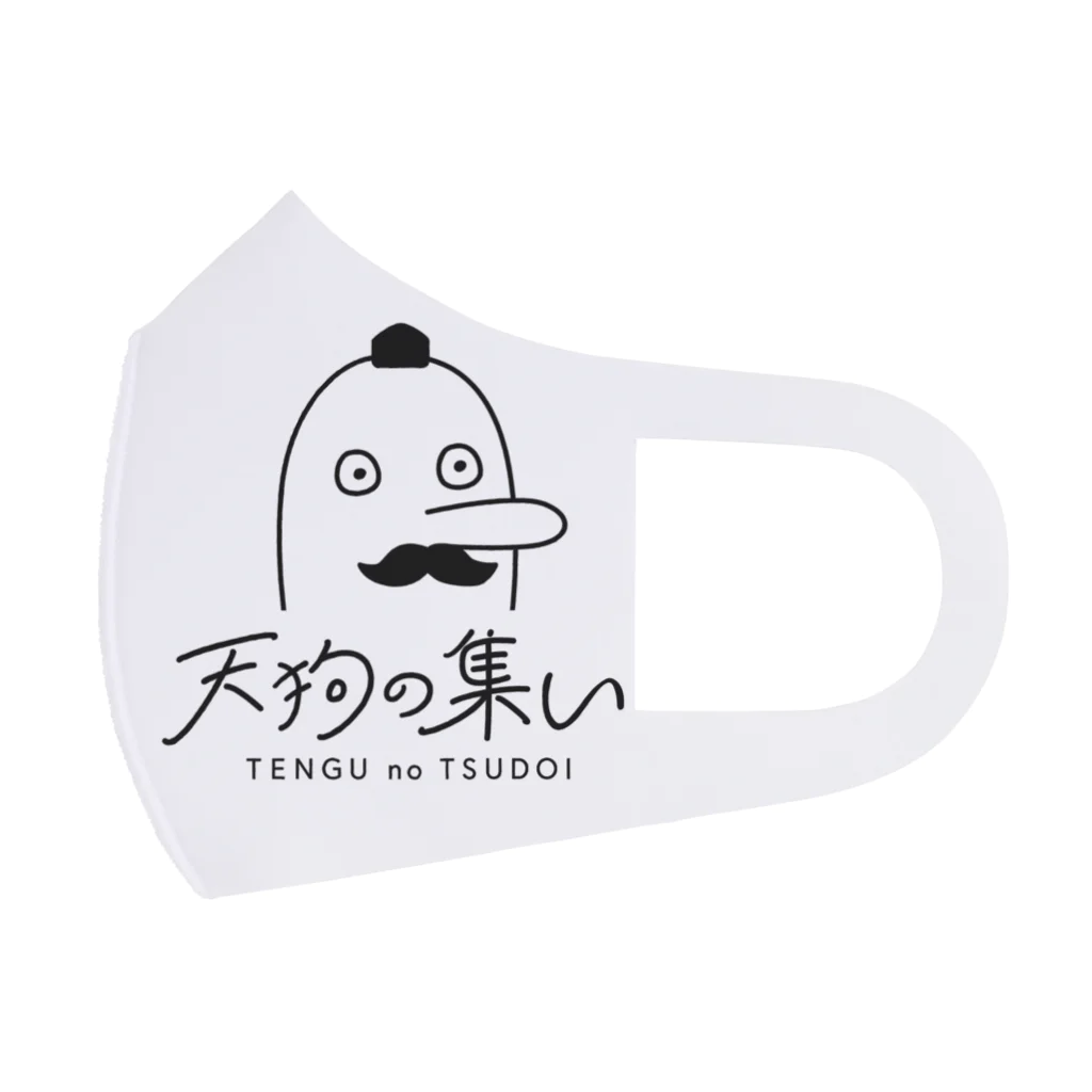 天狗マスタード👺勝手に千葉県観光大使の天狗の いち Face Mask