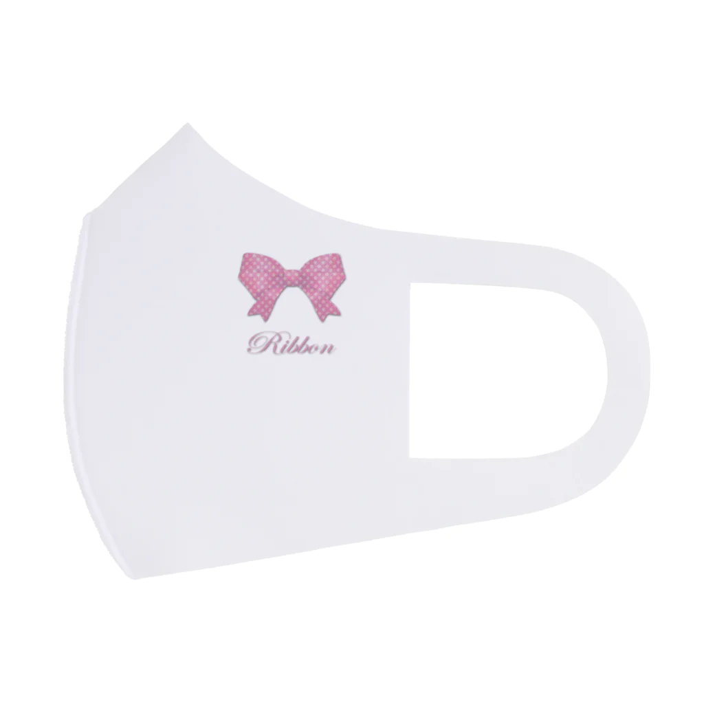 savannahのRibbon-Pink Face Mask