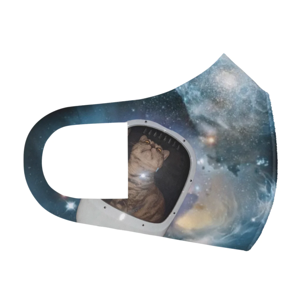 Space CatのSpace Cat フルグラフィックマスク