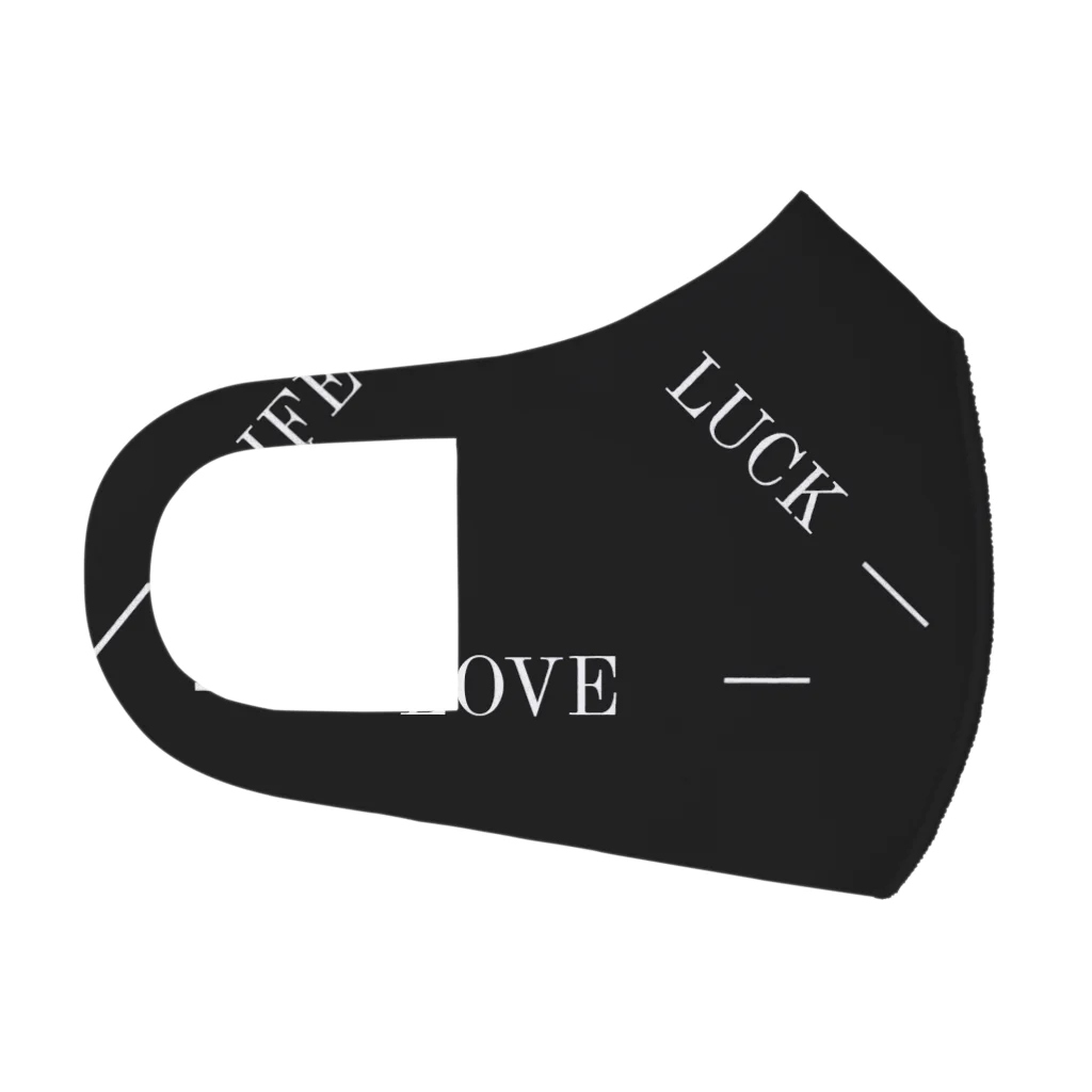 △strea~1991~のLIFE·LUCK·LOVE Face Mask